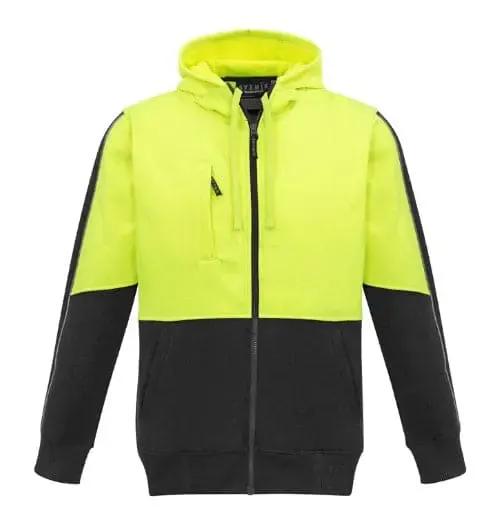 Syzmik Workwear Unisex Hi Vis Full Zip Hoodie ZT485 Syzmik